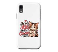 Je suis Kiki mais Pas concon Chat Mignon, Candide, crédule Coque pour iPhone XR