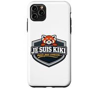 Je suis Kiki mais Pas concon Citation Humour Panda Roux Coque pour iPhone 11 Pro Max