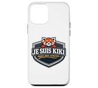 Je suis Kiki mais Pas concon Citation Humour Panda Roux Coque pour iPhone 12 Mini