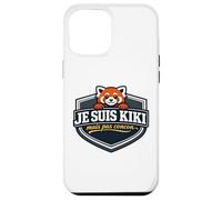 Je suis Kiki mais Pas concon Citation Humour Panda Roux Coque pour iPhone 12 Pro Max