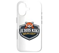 Je suis Kiki mais Pas concon Citation Humour Panda Roux Coque pour iPhone 17