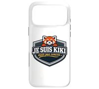 Je suis Kiki mais Pas concon Citation Humour Panda Roux Coque pour iPhone 17 Pro Max