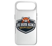 Je suis Kiki mais Pas concon Citation Humour Panda Roux Coque pour iPhone Air