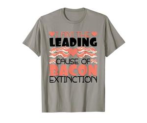 Je suis la Cause Principale de l'extinction du Bacon T-Shirt