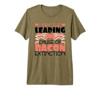 Je suis la Cause Principale de l'extinction du Bacon T-Shirt Haut de Gamme