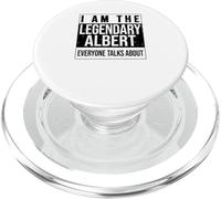 Je suis la Chemise légendaire, idée Cadeau pour Albert PopSockets PopGrip pour MagSafe