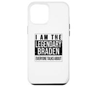 Je suis la Chemise légendaire, idée Cadeau pour Braden Coque pour iPhone 12 Pro Max