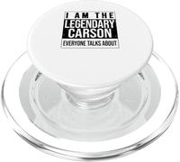 Je suis la Chemise légendaire, idée Cadeau pour Carson PopSockets PopGrip pour MagSafe