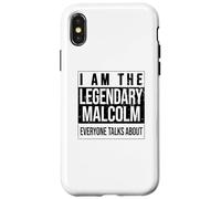 Je suis la Chemise légendaire, idée Cadeau pour Malcolm Coque pour iPhone X/XS