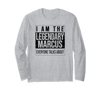 Je suis la Chemise légendaire, idée Cadeau pour Marcus Manche Longue
