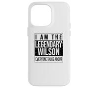 Je suis la Chemise légendaire, idée Cadeau pour Wilson Coque pour iPhone 14 Pro Max