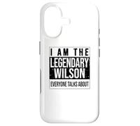 Je suis la Chemise légendaire, idée Cadeau pour Wilson Coque pour iPhone 17