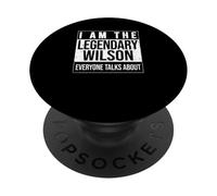 Je suis la Chemise légendaire, idée Cadeau pour Wilson PopSockets PopGrip Adhésif