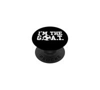 Je suis la chèvre de Football du G.O.A.T. PopSockets PopGrip Adhésif