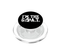 Je suis la chèvre de Football du G.O.A.T. PopSockets PopGrip pour MagSafe