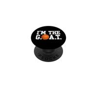 Je suis la chèvre du Basket-Ball du G.O.A.T. PopSockets PopGrip Adhésif