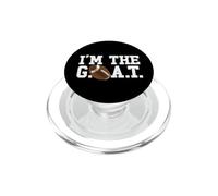 Je suis la chèvre du Football du G.O.A.T. PopSockets PopGrip pour MagSafe