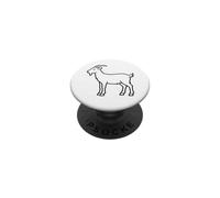Je suis la chèvre du G.O.A.T. PopSockets PopGrip Adhésif