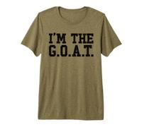 Je suis la chèvre du G.O.A.T. T-Shirt Haut de Gamme