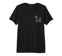 Je suis la chèvre du G.O.A.T. T-Shirt Haut de Gamme