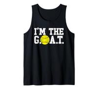 Je suis la chèvre du Softball du G.O.A.T. Débardeur