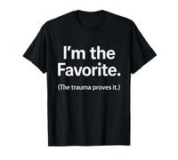 Je suis la déclaration de rivalité préférée des frères et sœurs Darkly Sarcastic T-Shirt
