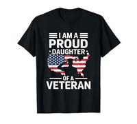 Je suis la fière fille d'un vétéran Journée des anciens combattants T-Shirt