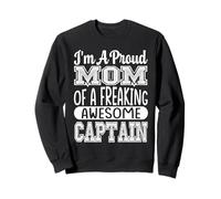 Je suis la fière Maman d'un Incroyable Capitaine Qui Fait de la Voile Sweatshirt