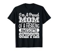 Je suis la fière Maman d'un Skipper et d'un Marin à Voile Vraiment génial T-Shirt