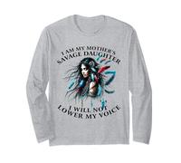 Je suis la Fille Sauvage de ma mère, Je ne baisserai Pas la Voix Manche Longue