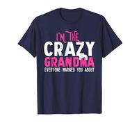 Je suis la Grand-mère Folle, Tout Le Monde Vous a mis en Garde Contre Les drôles de grammes T-Shirt