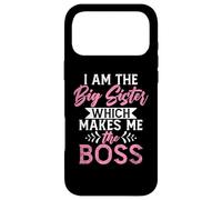 Je suis la Grande sœur, ce Qui Fait de Moi la Grande sœur patronne Coque pour iPhone 17 Pro Max