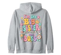 Je suis la Grande sœur, ce Qui Fait de Moi la patronne, fière de ma Grande sœur Sweat à Capuche