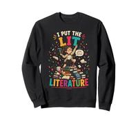 Je suis La Littérature - Fans de Livres Sweatshirt