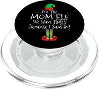 Je suis la maman elfe, nous avons des règles parce que je l'ai dit Noël PopSockets PopGrip pour MagSafe