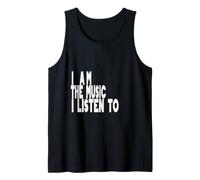 Je suis la Musique Que j'écoute, identité, goût, Passion, Indie Débardeur