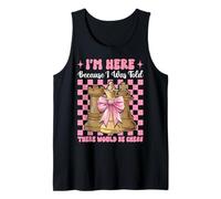 Je suis là, on m'a Dit qu'il y aurait Une joueuse d'échecs, Master Girl Débardeur