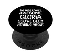 Je suis la Personne Vraiment géniale Dont Gloria a Entendu Parler PopSockets PopGrip Adhésif