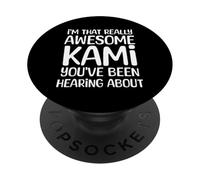 Je suis la Personne Vraiment géniale Dont J'Ai Entendu Parler PopSockets PopGrip Adhésif