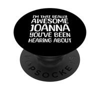 Je suis la Personne Vraiment géniale Dont Joanna a Entendu Parler PopSockets PopGrip Adhésif