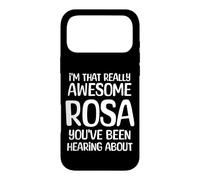 Je suis la Personne Vraiment géniale Dont Rosa a Entendu Parler Coque pour iPhone 17 Pro Max