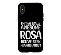 Je suis la Personne Vraiment géniale Dont Rosa a Entendu Parler Coque pour iPhone X/XS