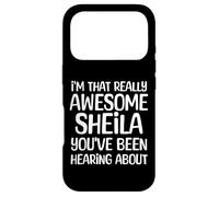 Je suis la Personne Vraiment géniale Dont Sheila a Entendu Parler Coque pour iPhone 17 Pro
