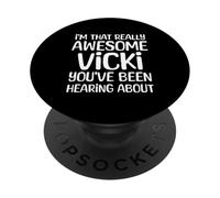 Je suis la Personne Vraiment géniale Dont Vicki a Entendu Parler PopSockets PopGrip Adhésif