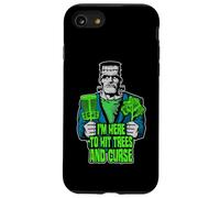 Je suis là pour Frapper Les Arbres et maudire Frankenstein Disc Golf Coque pour iPhone SE (2020) / 7/8