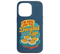 Je suis là pour la Nourriture Amusante de Thanksgiving aux œufs farfelus Coque pour iPhone 13 Pro