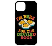 Je suis là pour la Nourriture Amusante de Thanksgiving aux œufs farfelus Coque pour iPhone 15 Plus