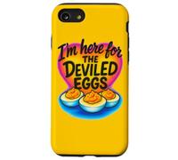 Je suis là pour la Nourriture Amusante de Thanksgiving aux œufs farfelus Coque pour iPhone SE (2020) / 7/8