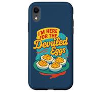 Je suis là pour la Nourriture Amusante de Thanksgiving aux œufs farfelus Coque pour iPhone XR