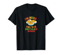 Je suis là pour la Nourriture Amusante de Thanksgiving aux œufs farfelus T-Shirt